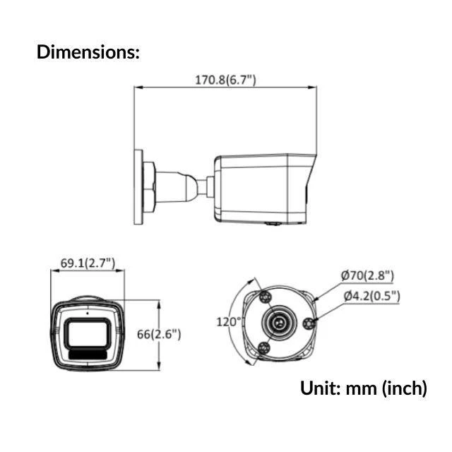 دوربین مداربسته تحت شبکه هایک ویژن مدل DS-2CD1023G2-LIU - تصویر 3