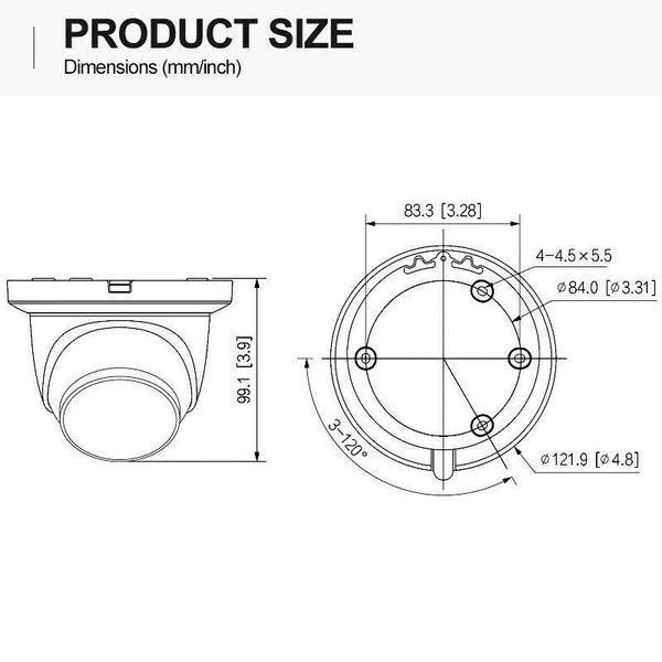 دوربین مداربسته آنالوگ داهوا مدل DH-HAC-HDW1500TMQP-A - تصویر 3