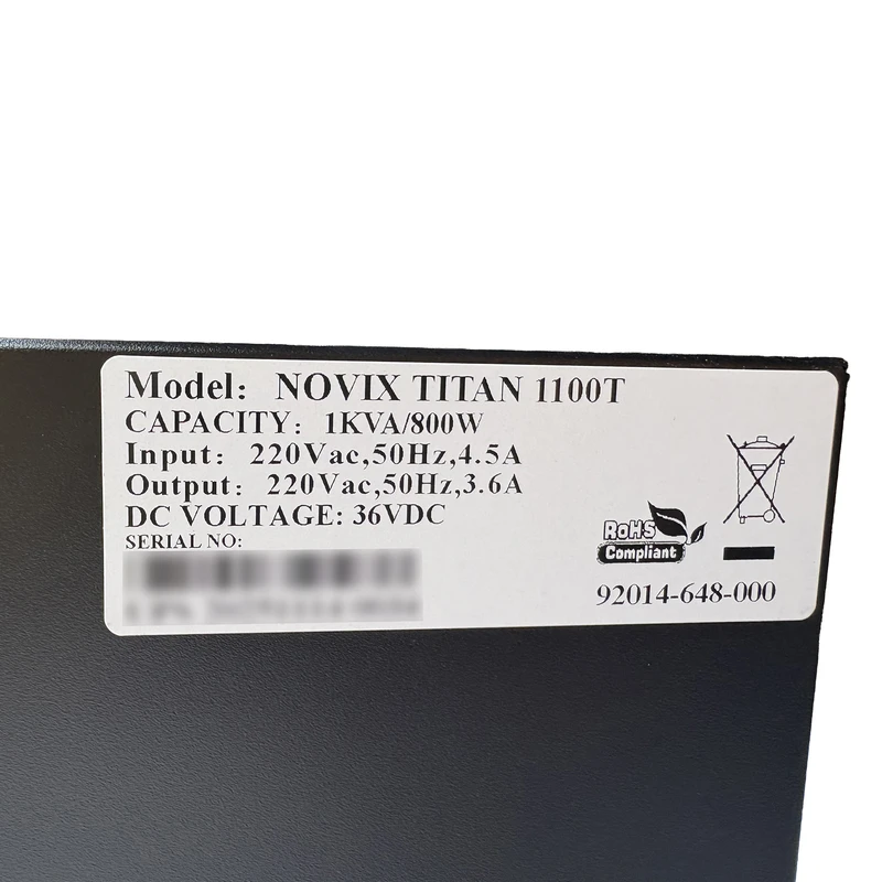 یو پی اس آنلاین نوویکس مدل TITAN 1100T - تصویر 8