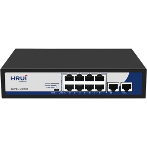 سوئیچ PoE هشت پورت اچ ار یو ای مدل HR900-AF-82GN